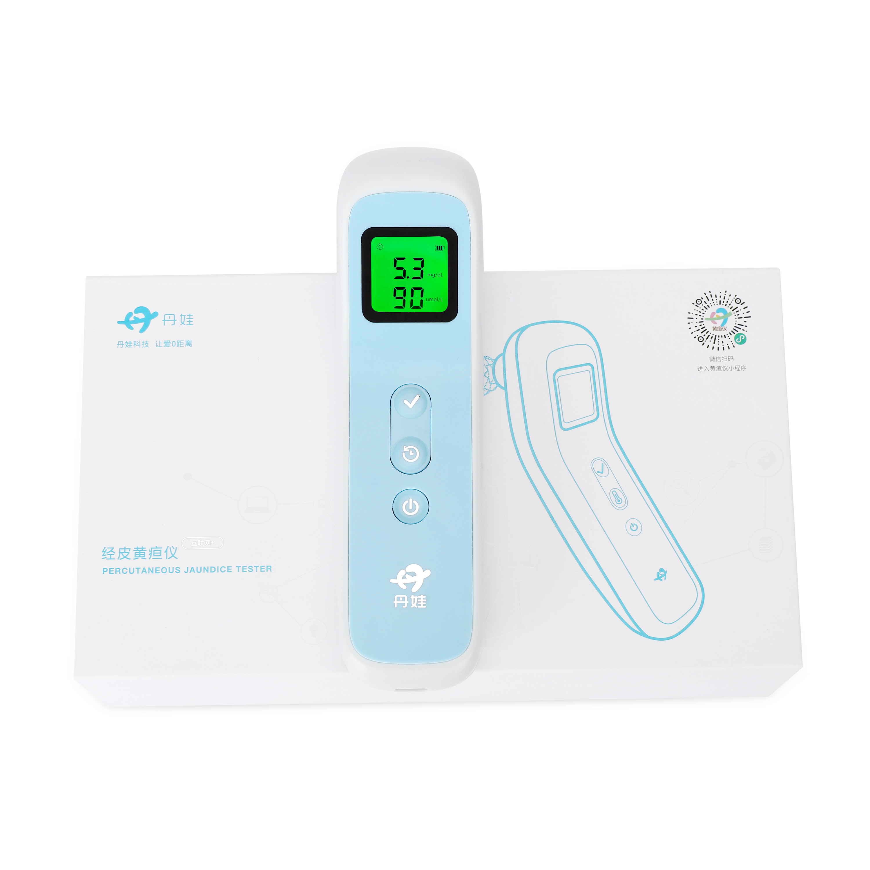 丹娃 经皮黄疸仪 DWHD-01 丹娃 经皮黄疸仪 DWHD-01